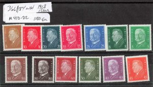 GERMANY 366//84   MNH   MICHEL  410-22   THE 1928 ISSUE