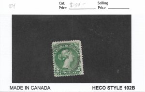 Canada: Sc #24, used (55099)