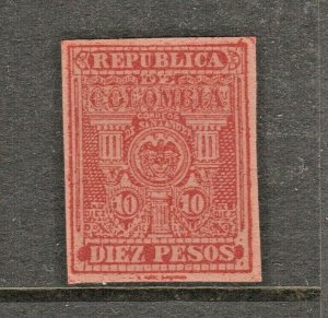 Columbia Postal Stamp 10-15- Unknown? sold as is