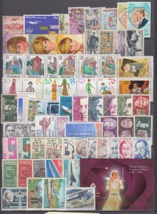 Z5073 JL stamps mnh worldwide lot many france