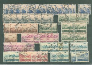 Switzerland #C27-34 Used Single (Complete Set)