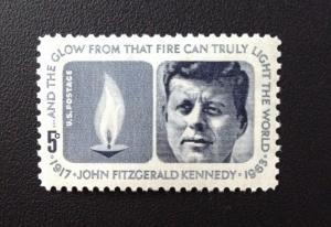 Scott #1246 John F. Kennedy, MINT, XF, NH