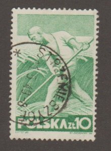 Poland 414 Man Harvesting