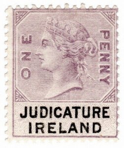 (I.B) QV Revenue : Judicature Ireland 1d (1878)