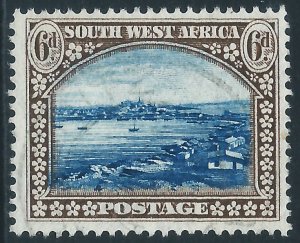 South West Africa, Sc #114a, 6d Used