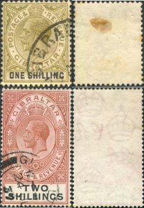777594 USED GIBRALTAR 1929 JORGE V