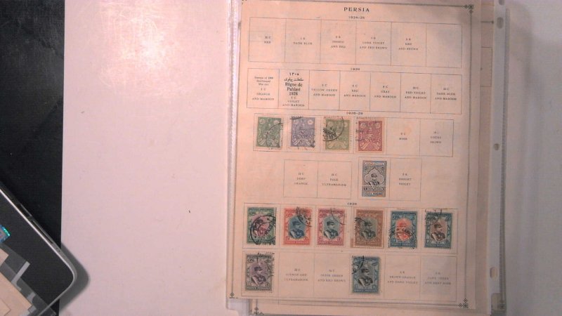 IRAN COLLECTION ON ALBUM PAGES, MINT/USED HIGH VALUE