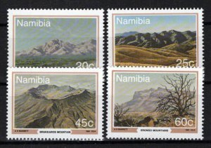 Namibia SWA 698-701 MNH Mountains Nature Landscapes ZAYIX 0424S0155M