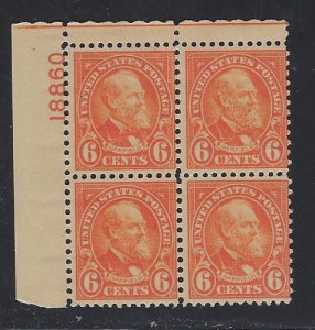 638, Garfield, MNH