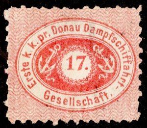 Austria Scott Danube Steam Navigation Company 4 Used with thin.