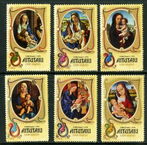 AITUTAKI 104-9 MNH SCV $2.10 BIN $1.25 CHRISTMAS