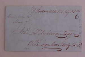 US  MARYLAND CHESTERTOWN MANUSCRIPT 1939  WITH LETTER 