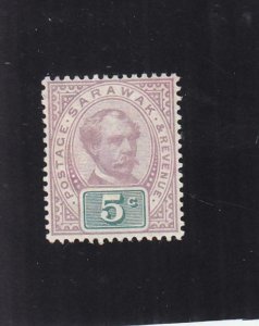 Sarawak: Sc #12, MH, Heavy Hinged (35718)