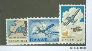 Greece #936-38 Mint (NH) Single (Complete Set)