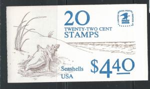 US #BK147 $4.40 Seashells