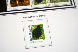 COLOR PRINTED NEW ZEALAND 2011-2015 STAMP ALBUM PAGES (98 illustrated pages)