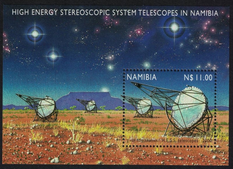 Namibia High Energy Stereoscopic System Telescopes MS SG#MS872