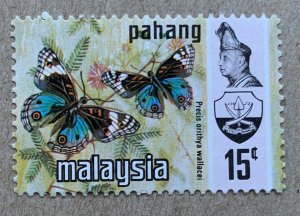 Pahang 1971 15c Butterflies, MNH. Scott 95, CV $2.00. SG 101