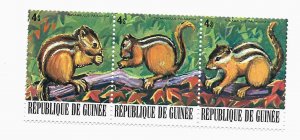 Guinea 1977 - MNH - Strip of 3 - Scott #756 *