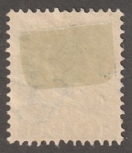 DANISH west Indies, stamp, Scott#32,  used, hinged, #QD-32