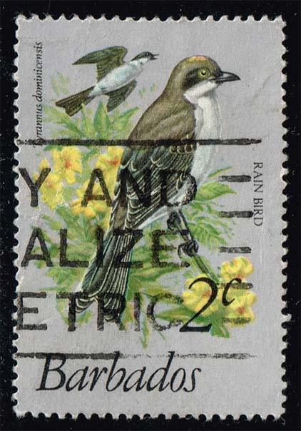 Barbados #496 Rain birds; Used (1.50)