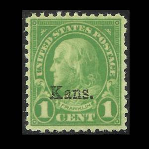 US # 658 MH - Kansas
