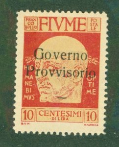 FIUME 135 MH BIN $2.00