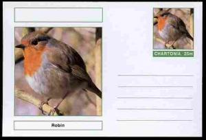 Chartonia (Fantasy) Birds - Robin (Erithacus rubecula) po...