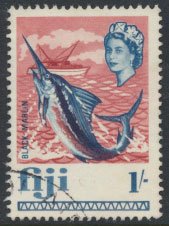 Fiji  SG 379  SC# 248 Used Black Marlin    see scan    