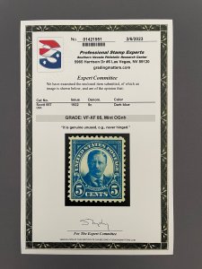 557, Theodore Roosevelt, Mint ONGH, VF-XF 85, See Cert