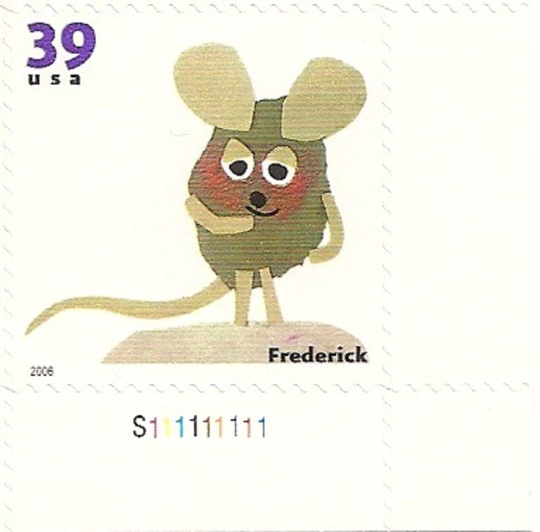 US 3994 Favorite Children's Book Animals Frederick 39c plate single LR MNH 2006