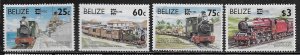 Belize Scott #'s 1067 - 1070 MNH