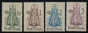 Portugal 717-20 MNH Madonna of Fatima