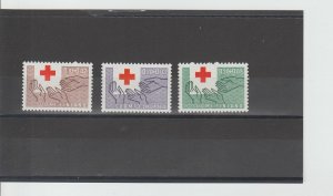 Finland  Scott#  B166-B168  MNH  (1963 Red Cross)