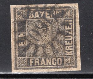 Bavaria #1    VF, Used  CV $2250.00  ....   0530421