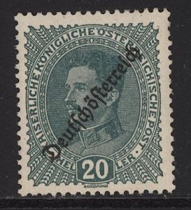 Austria 1918  Scott #187 MLH