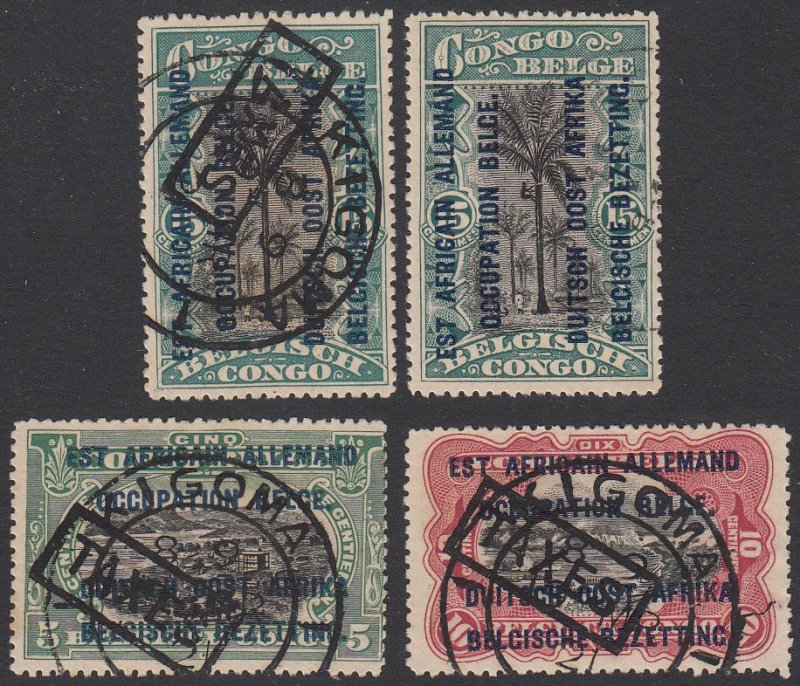 German East Africa N17-N19 Used Short Set CV $1.40