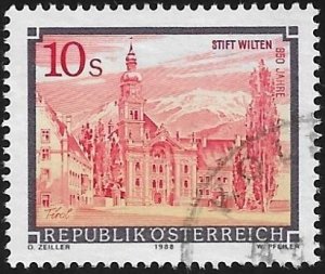 Austria 1988 Scott # 1365 Used. Free Shipping for All Additional Items.