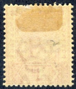 CAYMAN ISLANDS 1900, SC #2, F MINT HR scv $17.50  *Bay Stamps* 