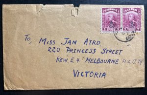 1945 Kuching Sarawak Cover To Melbourne Australia