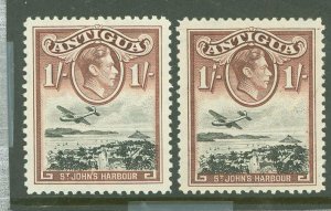 Antigua #91 var Unused