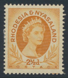  Rhodesia & Nyasaland  SG 3a   SC# 143B   MLH  see scans and detail