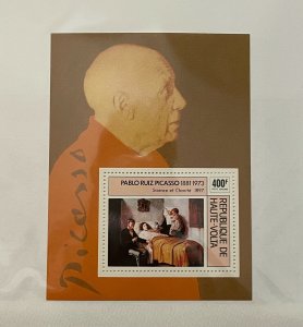 Souvenir Sheet Burkina Faso Scott #C222 nh