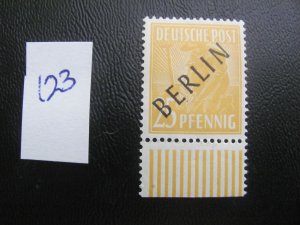 BERLIN 1948 MNH SIGNED SC 9N10  XF  20 EUROS (123)