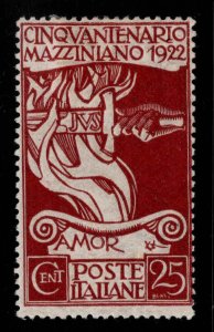 ITALY Scott 140 MH* 1922  stamp CV $11.50