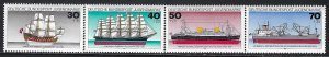 Germany B538-41 MNH SHIPS 301B-6