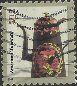 # 3756 USED TOLEWARE COFFEE POT