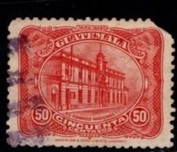 Guatemala - #222 National Post Office - Used