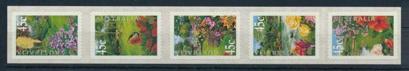 [74576] Australia 2000 Garden Flora Flowers Blumen Self Adh. Coil Stamps MNH