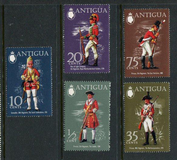 Antiqua #274-8 Mint